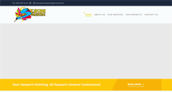 Desktop Screenshot of fourseasonpainting.com